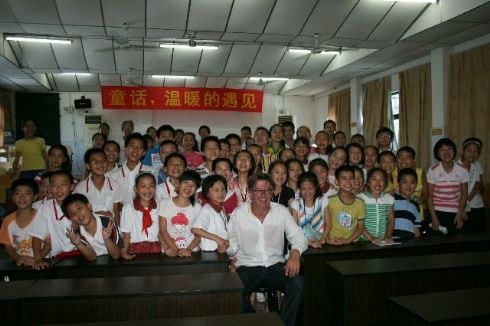 Skoleelever i Liuzhou - Guangxi provins